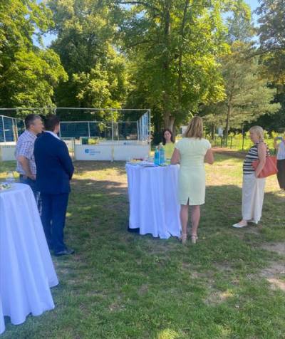 Ankunft der Senatorin fr Bildung, Jugend und Familie